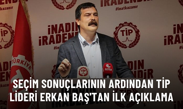 SEÇİM SONUÇLARININ ARDINDAN ERKAN BAŞ'TAN İLK AÇIKLAMA: YOLSUZLUK DÜZENİNİ YIKACAĞIZ