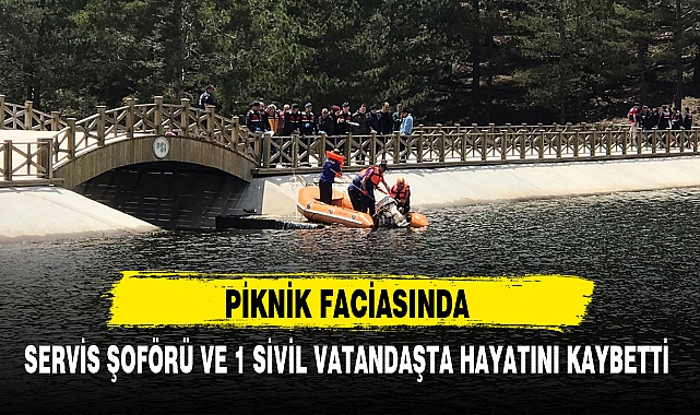 SERVİS ŞOFÖRÜ VE 1 SİVİL VATANDAŞTA HAYATINI KAYBETTİ