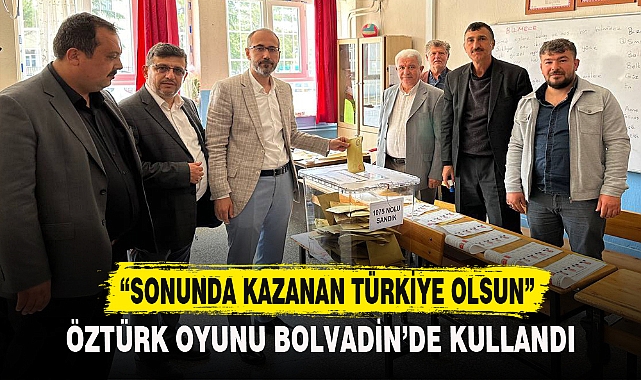 “SONUNDA KAZANAN TÜRKİYE OLSUN”