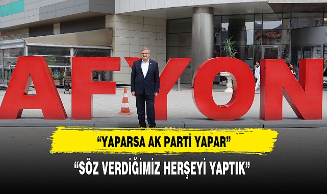 “SÖZ VERDİĞİMİZ HERŞEYİ YAPTIK”