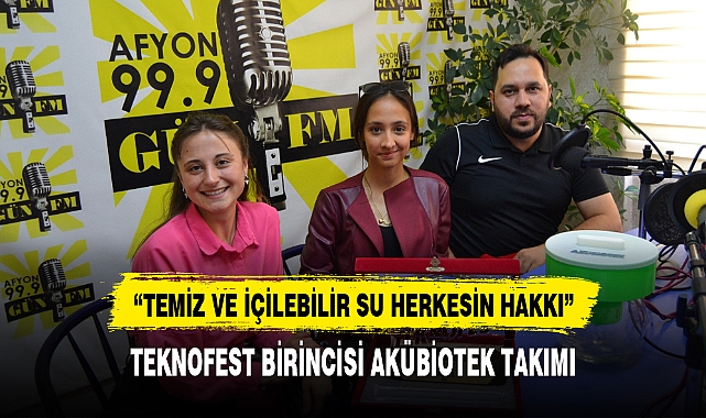 TEKNOFEST BİRİNCİSİ AKÜBİOTEK TAKIMI