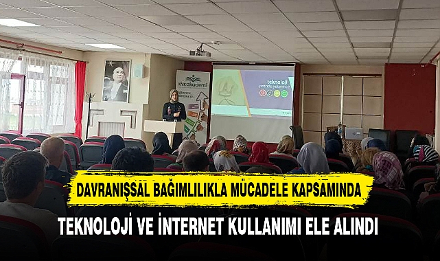 TEKNOLOJİ VE İNTERNET KULLANIMI ELE ALINDI