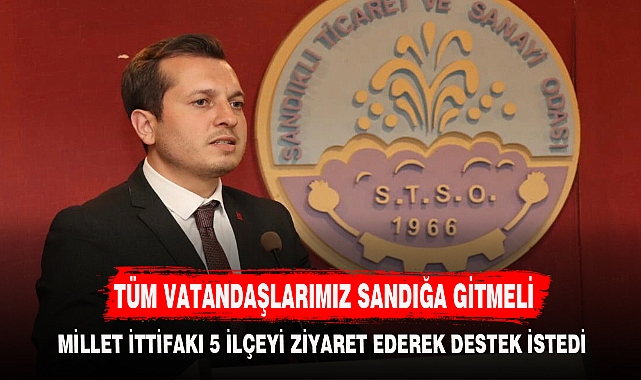 TÜM VATANDAŞLARIMIZ SANDIĞA GİTMELİ
