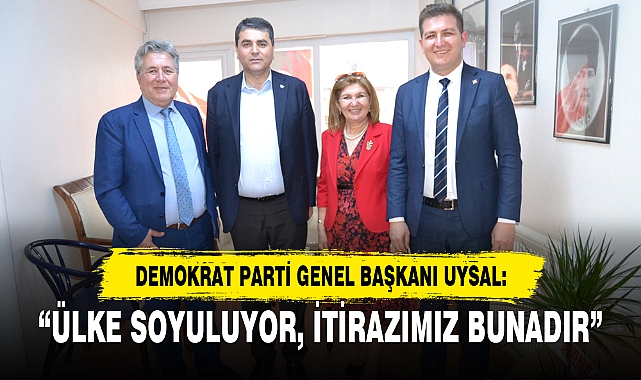 “ÜLKE SOYULUYOR, İTİRAZIMIZ BUNADIR”