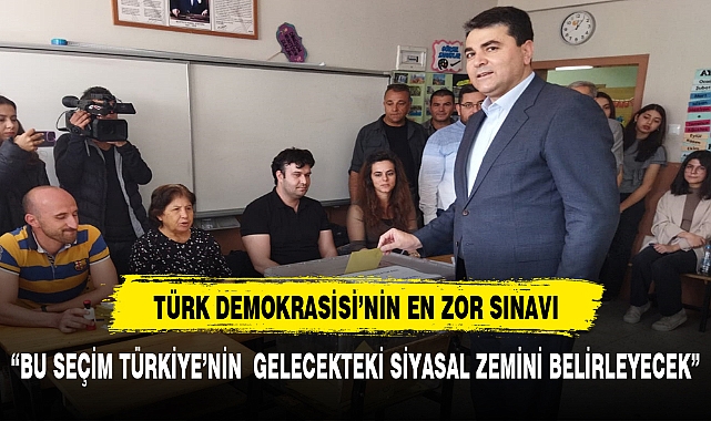 UYSAL "TÜRK DEMOKRASİSİ'NİN EN ZOR SINAVINI VERİYORUZ"