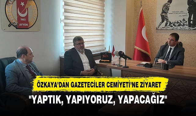 "YAPTIK, YAPIYORUZ, YAPACAĞIZ"