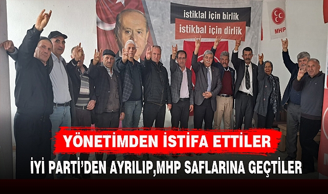 YÖNETİMDEN İSTİFA ETTİLER