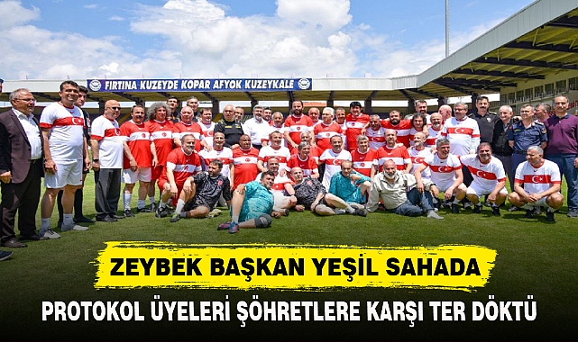 ZEYBEK BAŞKAN YEŞİL SAHADA