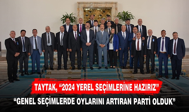 "2024 YEREL SEÇİMLERİNE HAZIRIZ"