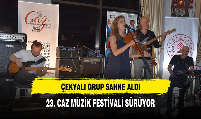 23. AFYONKARAHİSAR CAZ FESTİVALİ" SÜRÜYOR