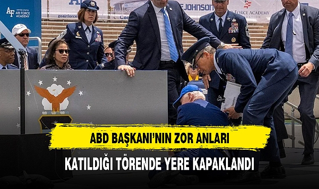 ABD BAŞKANI'NIN ZOR ANLARI