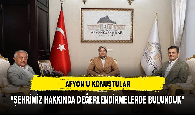 AFYON İÇİN ÇALIŞMAYA DEVAM EDİYORUZ