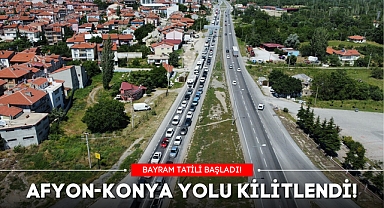 AFYON-KONYA YOLU KİLİTLENDİ!