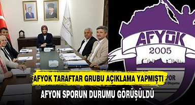 AFYON SPOR MASAYA YATIRILDI