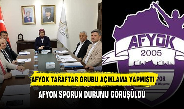 AFYON SPOR MASAYA YATIRILDI