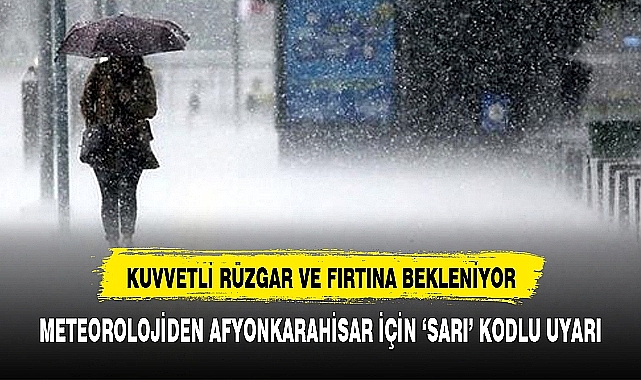 AFYONDA YAĞIŞLAR DEVAM EDECEK