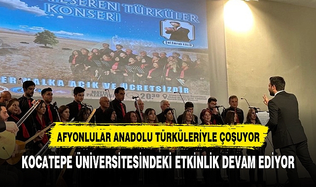 AFYONLULAR BU TOPRAĞIN EZGİLERİYLE COŞUYOR