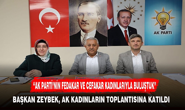 AK PARTİ’NİN FEDAKAR VE CEFAKAR KADINLARIYLA BULUŞTUK”