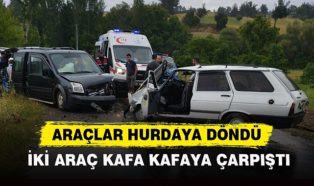 ARAÇLAR HURDAYA DÖNDÜ