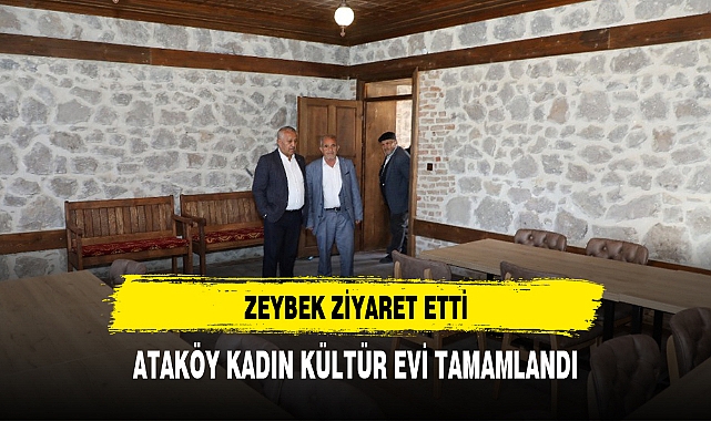 ATAKÖY KADIN KÜLTÜR EVİ TAMAMLANDI
