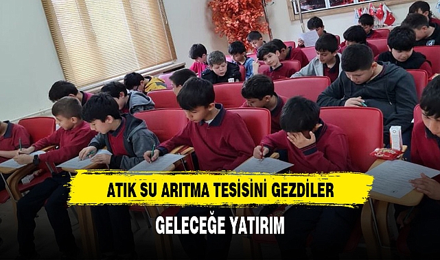 ATIK SU ARITMA TESİSİNİ GEZDİLER