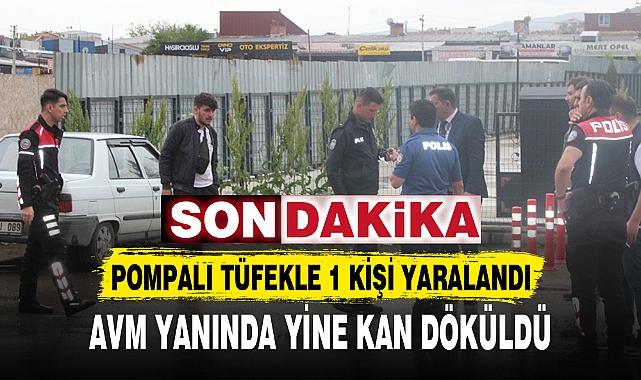 AVM YANINDA YİNE KAN DÖKÜLDÜ