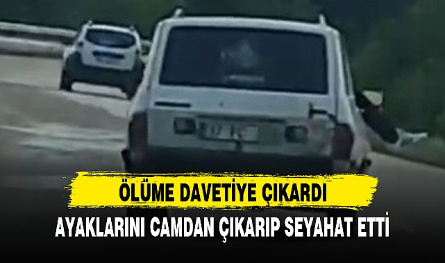 AYAKLARINI CAMDAN ÇIKARIP SEYAHAT ETTİ