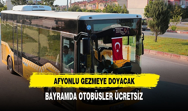 BAYRAMDA AFYONLULAR GEZMEYE DOYACAK