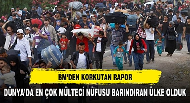 BM'DEN DÜŞÜNDÜREN MÜLTECİ RAPORU
