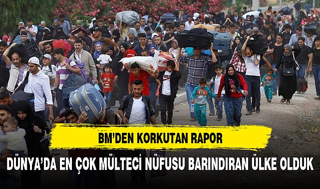 BM'DEN DÜŞÜNDÜREN MÜLTECİ RAPORU