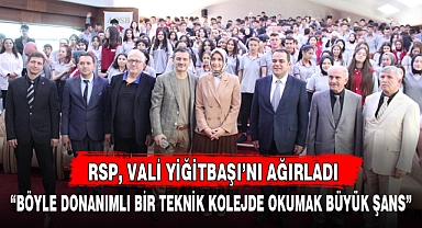 "BÖYLE DONANIMLI BİR TEKNİK KOLEJDE OKUMAK BÜYÜK ŞANS"