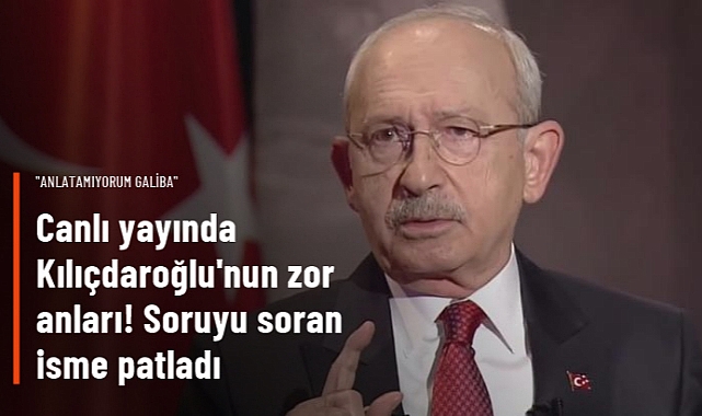 CANLI YAYINDA GERGİN ANLAR! İSMAİL SAYMAZ'IN SORUSU KILIÇDAROĞLU'NU KIZDIRDI
