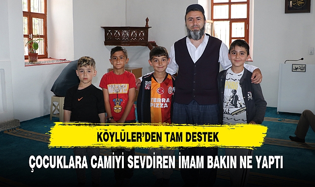 ÇOCUKLARA CAMİYİ SEVDİREN İMAM BAKIN NE YAPTI