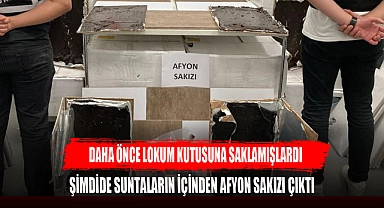 DAHA ÖNCE LOKUM KUTUSUNA SAKLAMIŞLARDI
