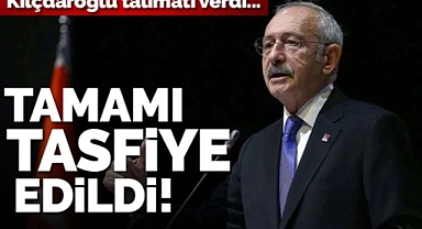 DANIŞMANLARIN GÖREVİNE SON VERDİ