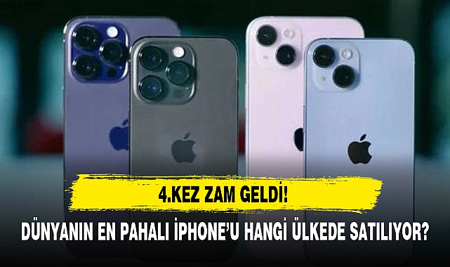 DÜNYANIN EN PAHALI İPHONE’U HANGİ ÜLKEDE SATILIYOR?