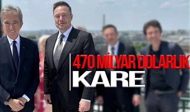 DÜNYANIN EN ZENGİN İKİ İSMİ ELON MUSK VE BERNARD ARNAULT, PARİS'TE YEMEK YEDİ