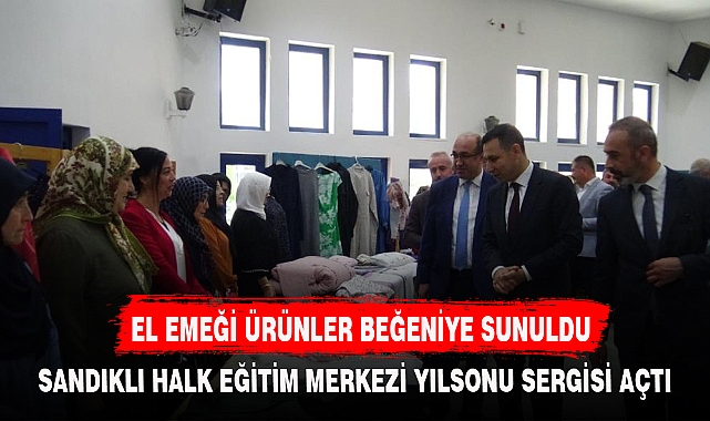 EL EMEĞİ ÜRÜNLER BEĞENİYE SUNULDU
