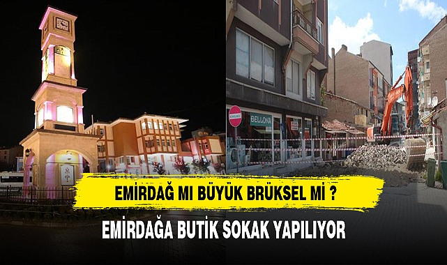 EMİRDAĞ MI BÜYÜK BRÜKSEL Mİ ?