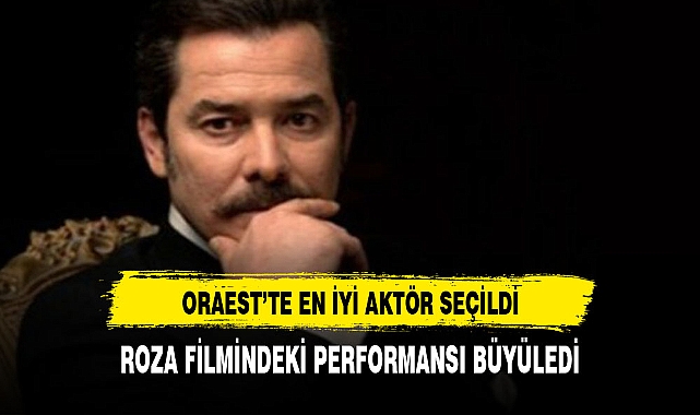 En İYİ AKTÖR ÖDÜLÜNÜ ALDI