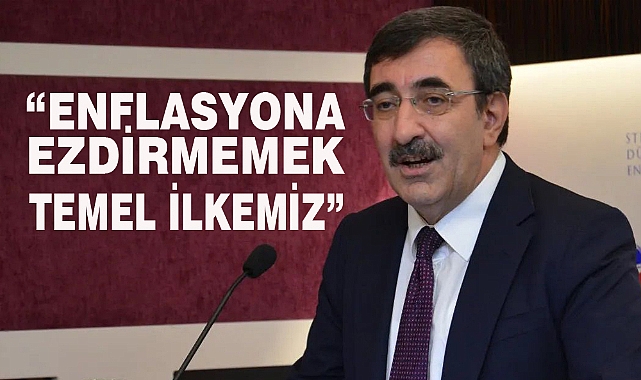“ENFLASYONA EZDİRMEMEK TEMEL İLKEMİZ”