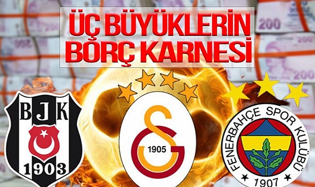 FENERBAHÇE'NİN MALİ BORCU AÇIKLANDI... ÜÇ BÜYÜKLERİN BORCU MİLYARLARI BULDU