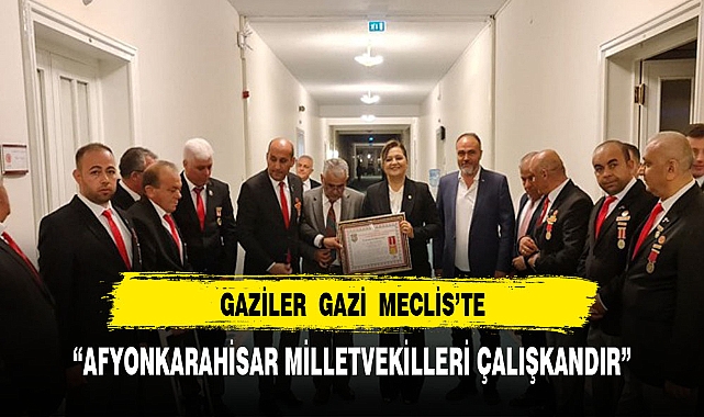 GAZİLER GAZİ MECLİS'TE