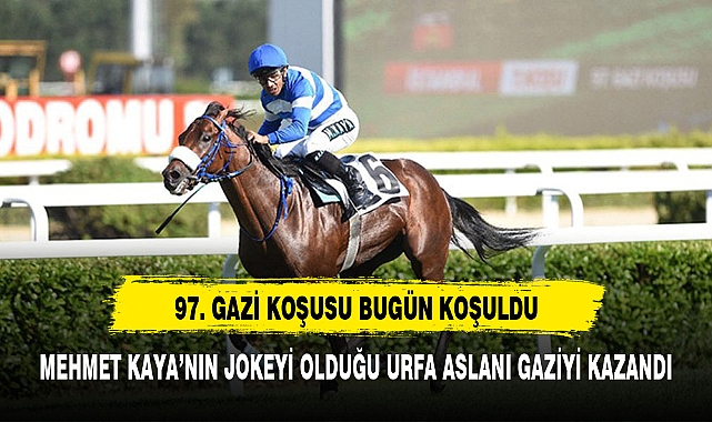 Gaziyi  25 sene sonra 16. kulvardan çıkan bir at yarışı kazandı