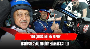 "GENÇLER İSTEDİ BİZDE YAPTIK"
