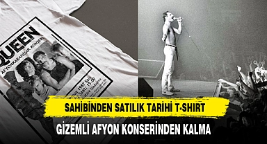 AFYON KONSERİNDEN KALAN TSHIRT SATILIK
