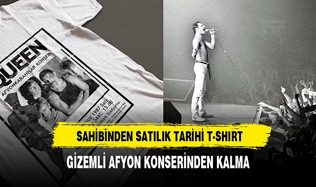 AFYON KONSERİNDEN KALAN TSHIRT SATILIK