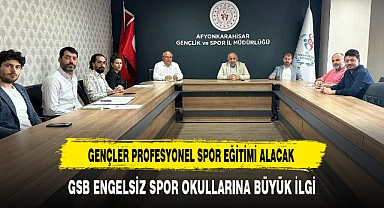 GSB ENGELSİZ SPOR OKULLARINA BÜYÜK İLGİ