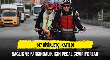 HER PERŞEMBE AKŞAMI SAĞLIK VE FARKINDALIK İÇİN PEDAL ÇEVİRİYORLAR