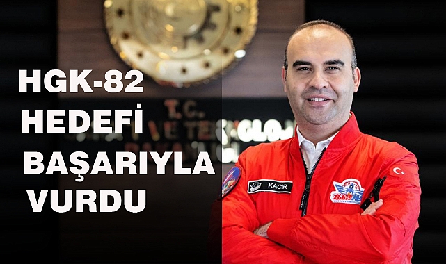HGK-82 hedefi başarıyla vurdu
